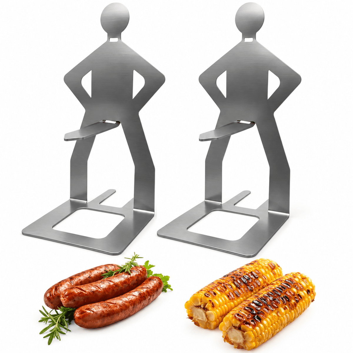 Mroace Man Shaped Hot Dog Holder