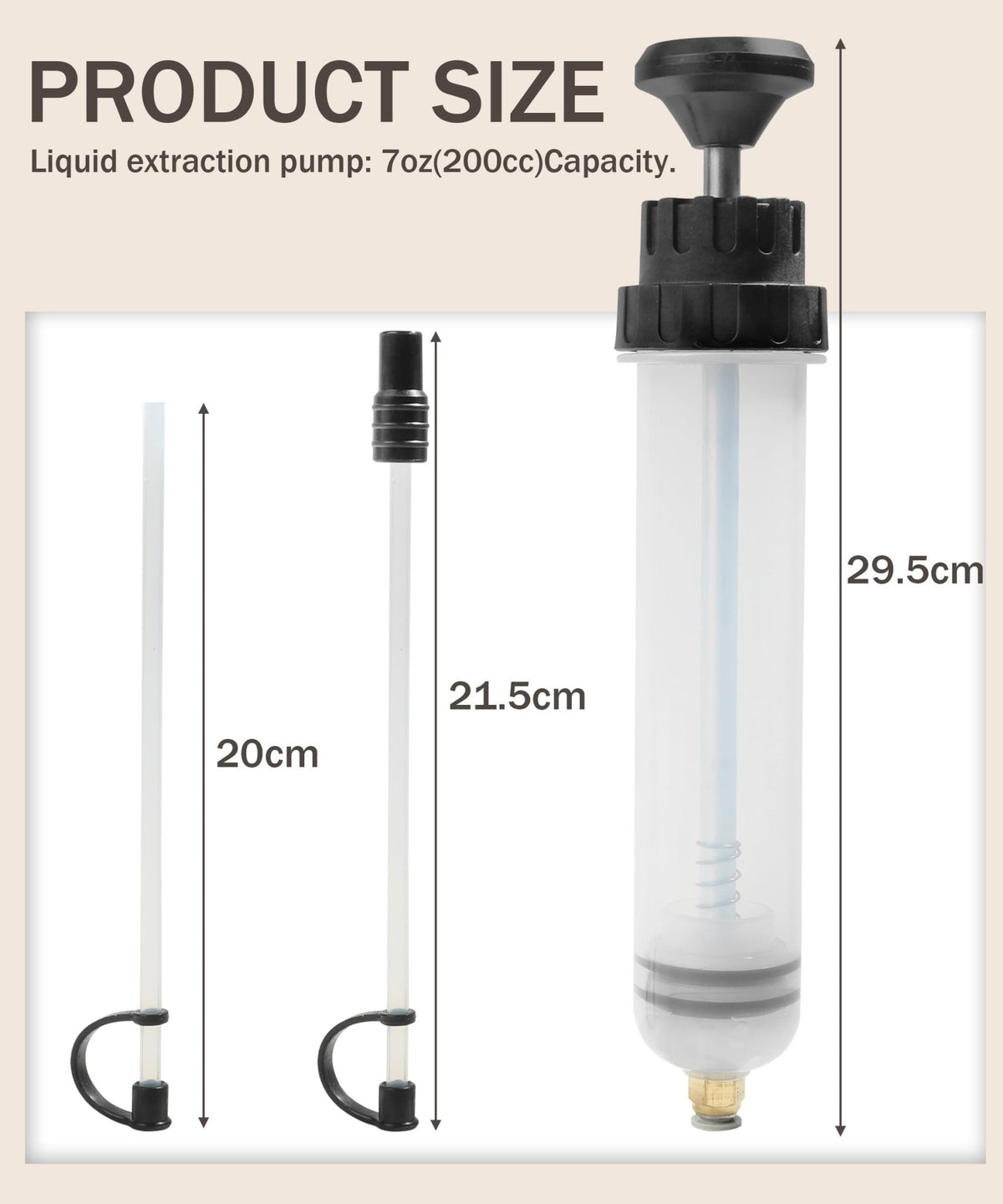 Mroace Manual Automotive Fluid Extractor Pump