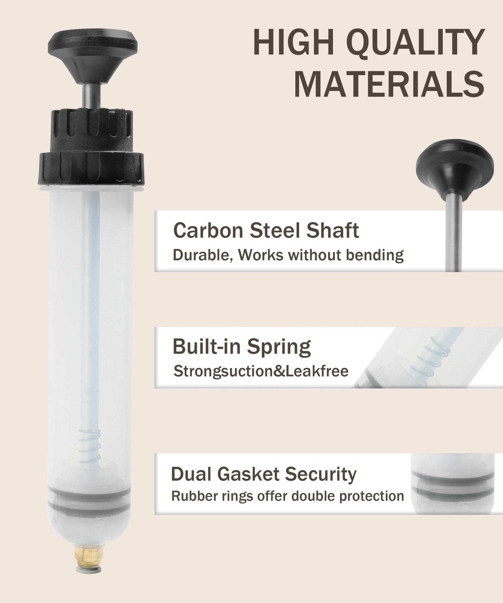 Mroace Manual Automotive Fluid Extractor Pump