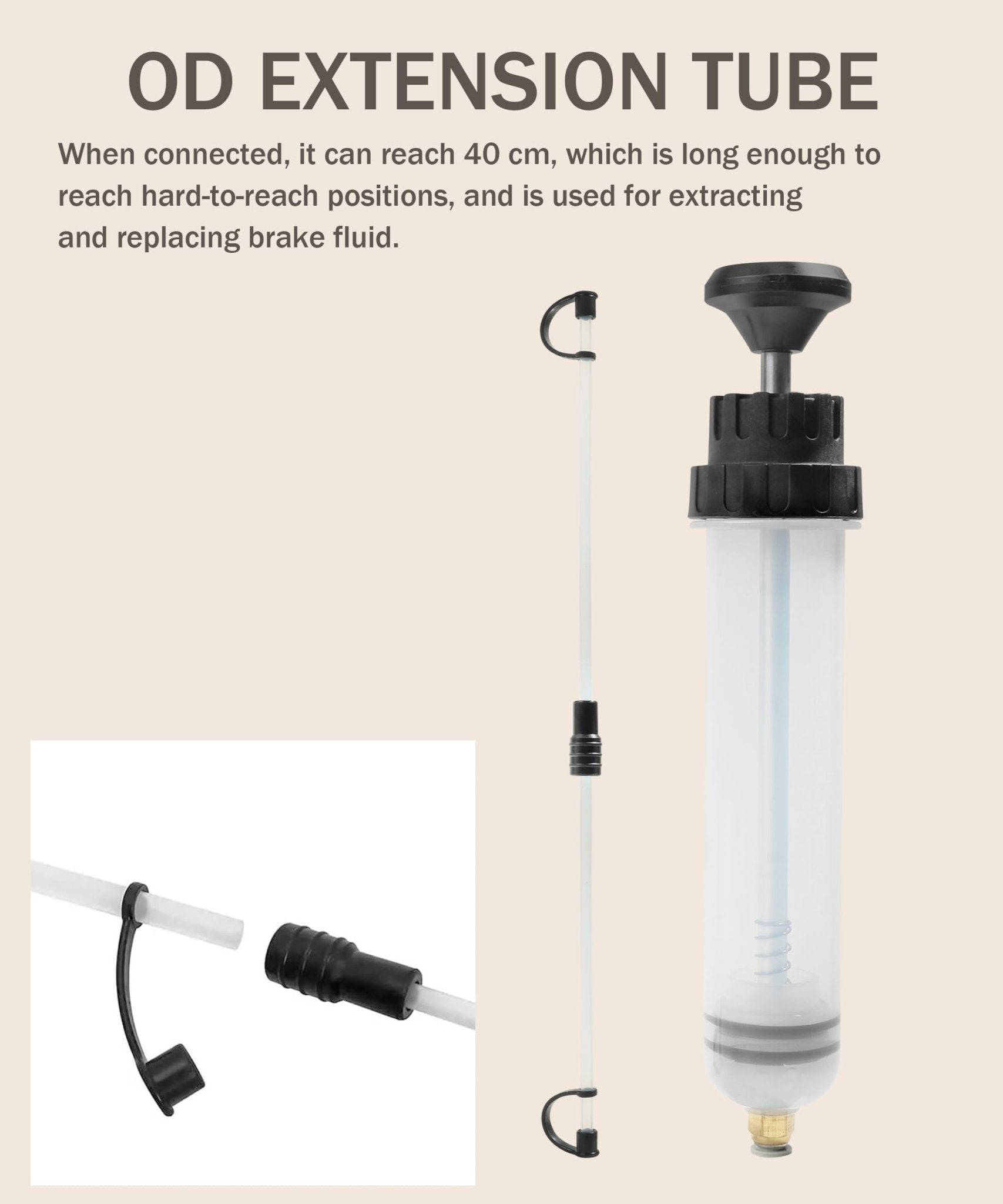 Mroace Manual Automotive Fluid Extractor Pump