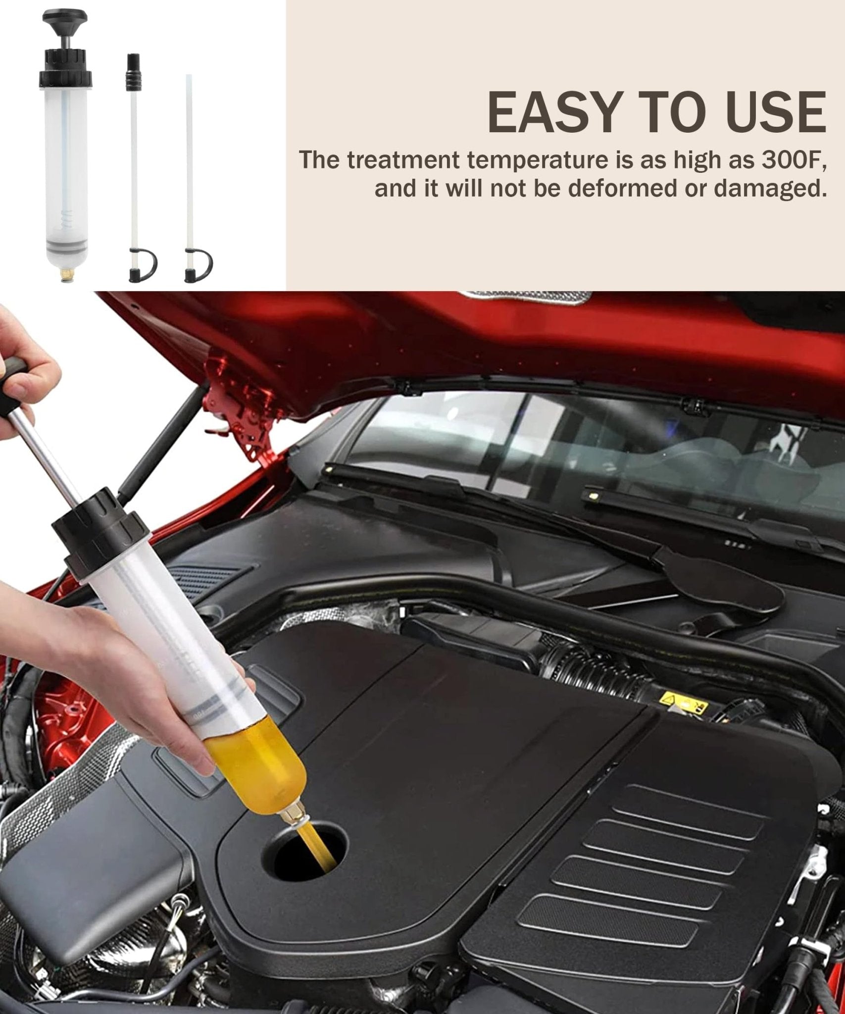 Mroace Manual Automotive Fluid Extractor Pump