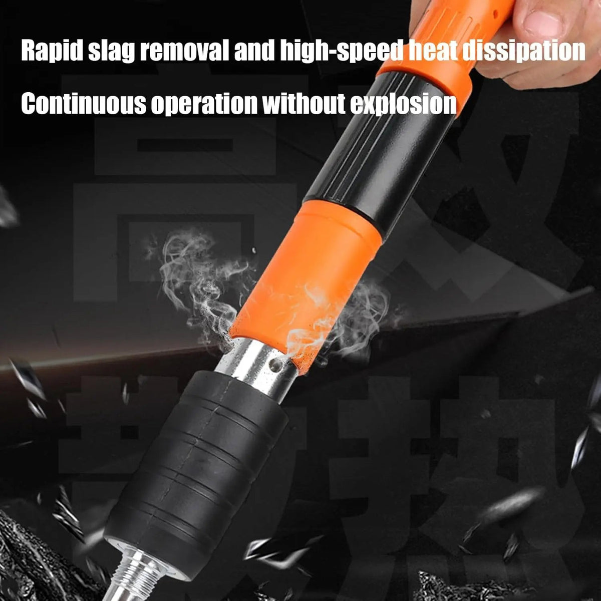 Mroace Manual Concrete Nail Gun Kit with 50 Nails for Woodworking and Wall Fastening