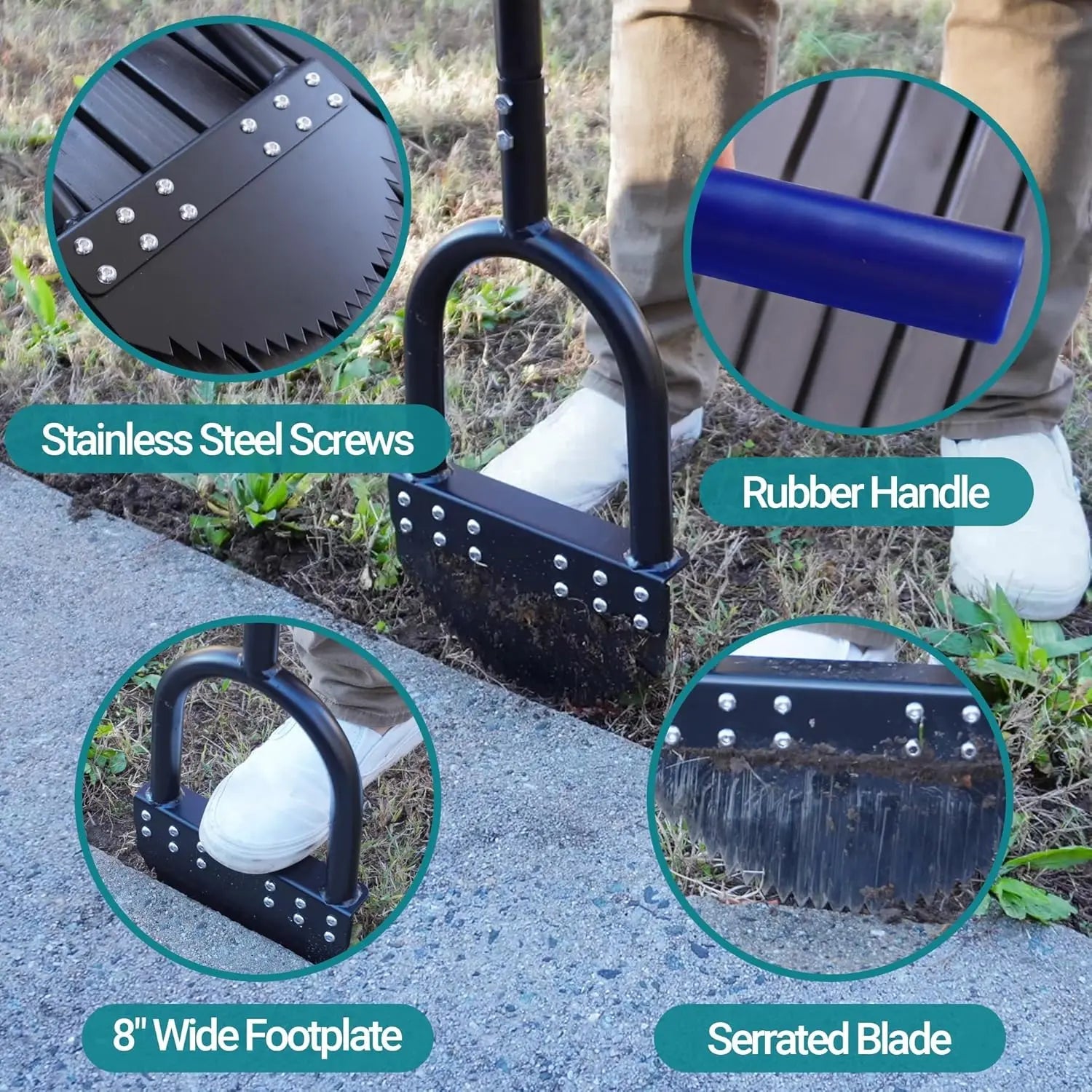 Mroace Manual Garden Border Edger Tool