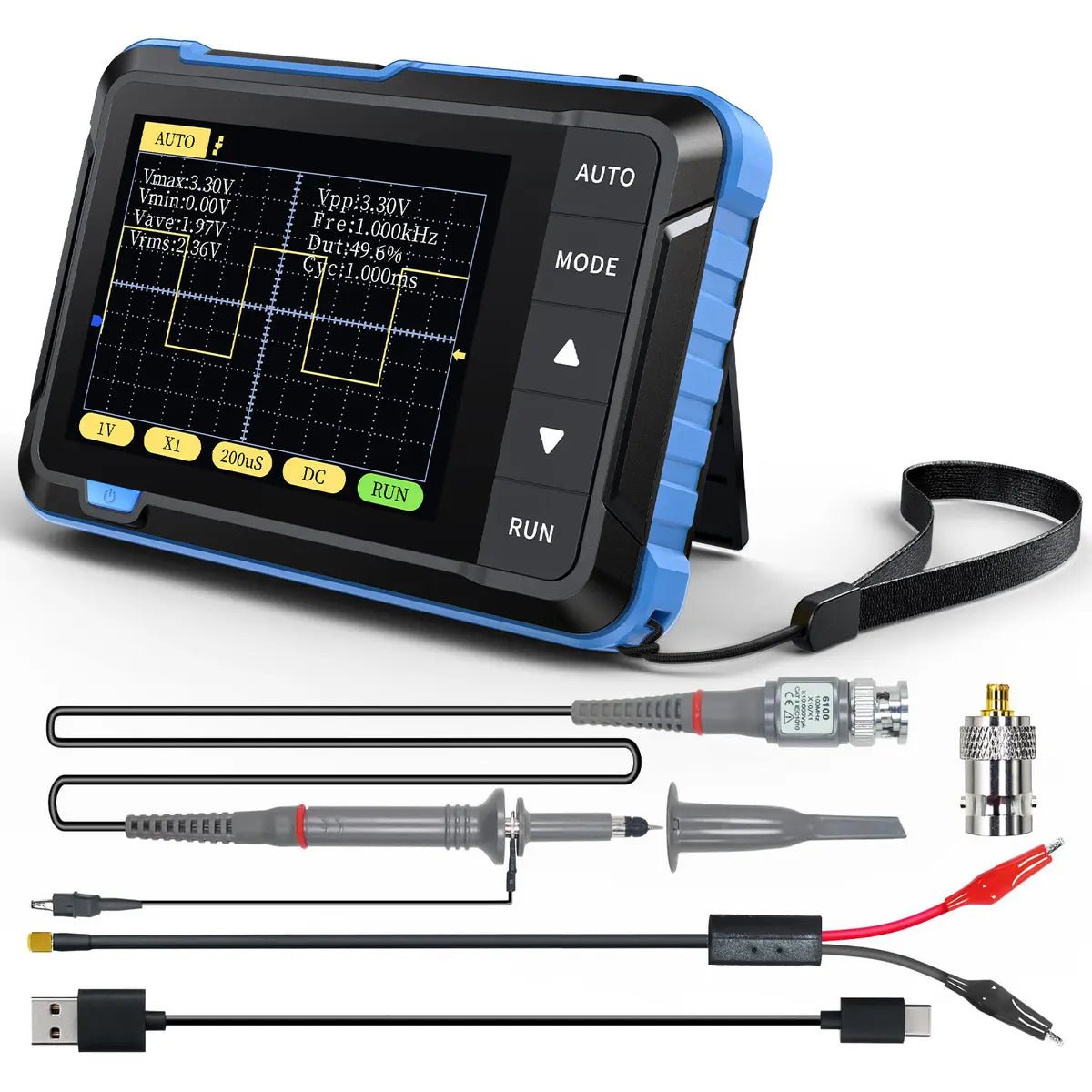 Mroace Mini Handheld Digital Oscilloscope
