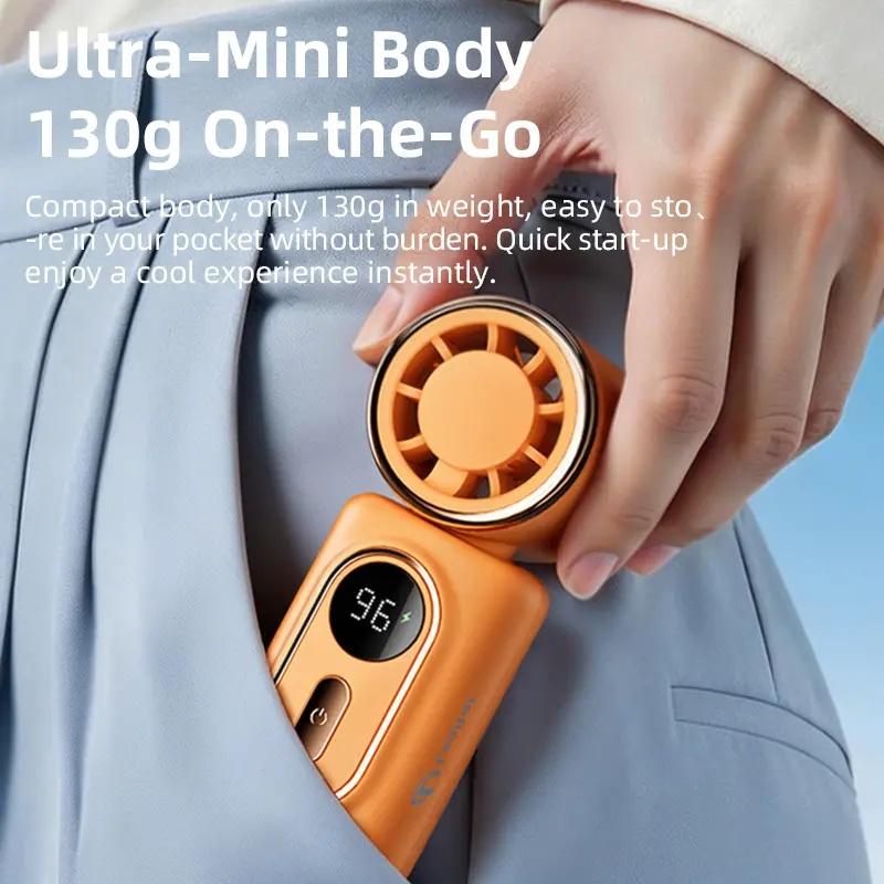 Mroace Mini Portable Handheld Clip Fan