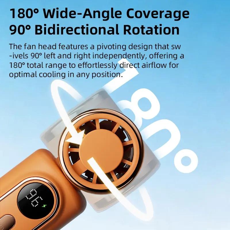 Mroace Mini Portable Handheld Clip Fan
