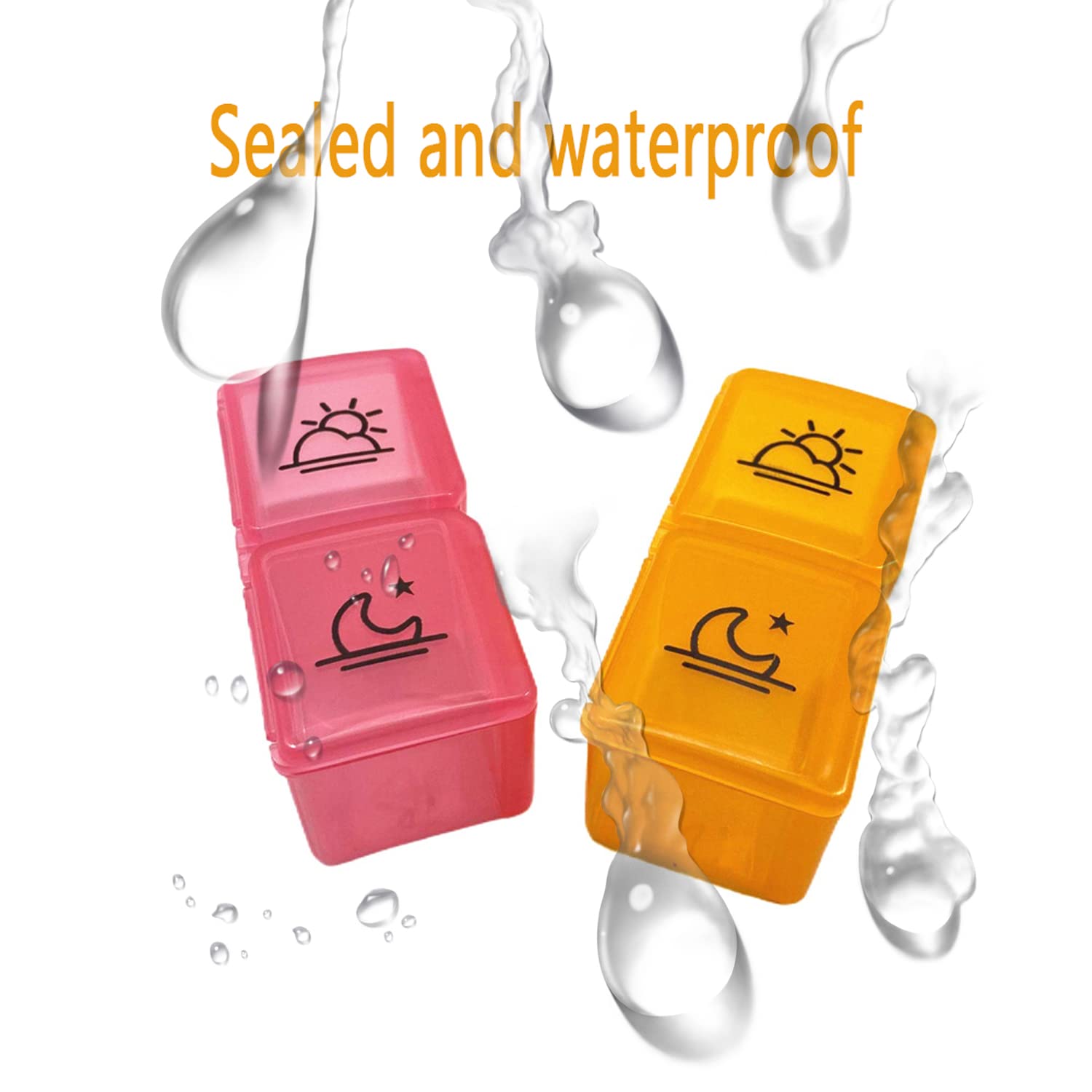 Mroace Monthly Pill Organizer