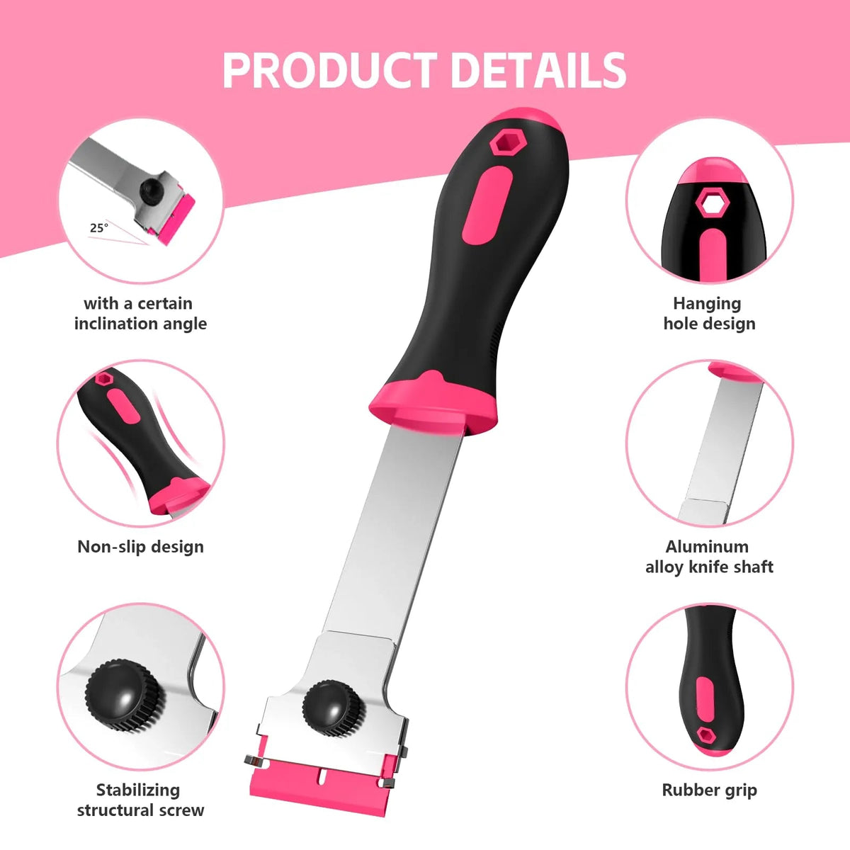 Mroace Multi Purpose Razor Blade Scraper Set