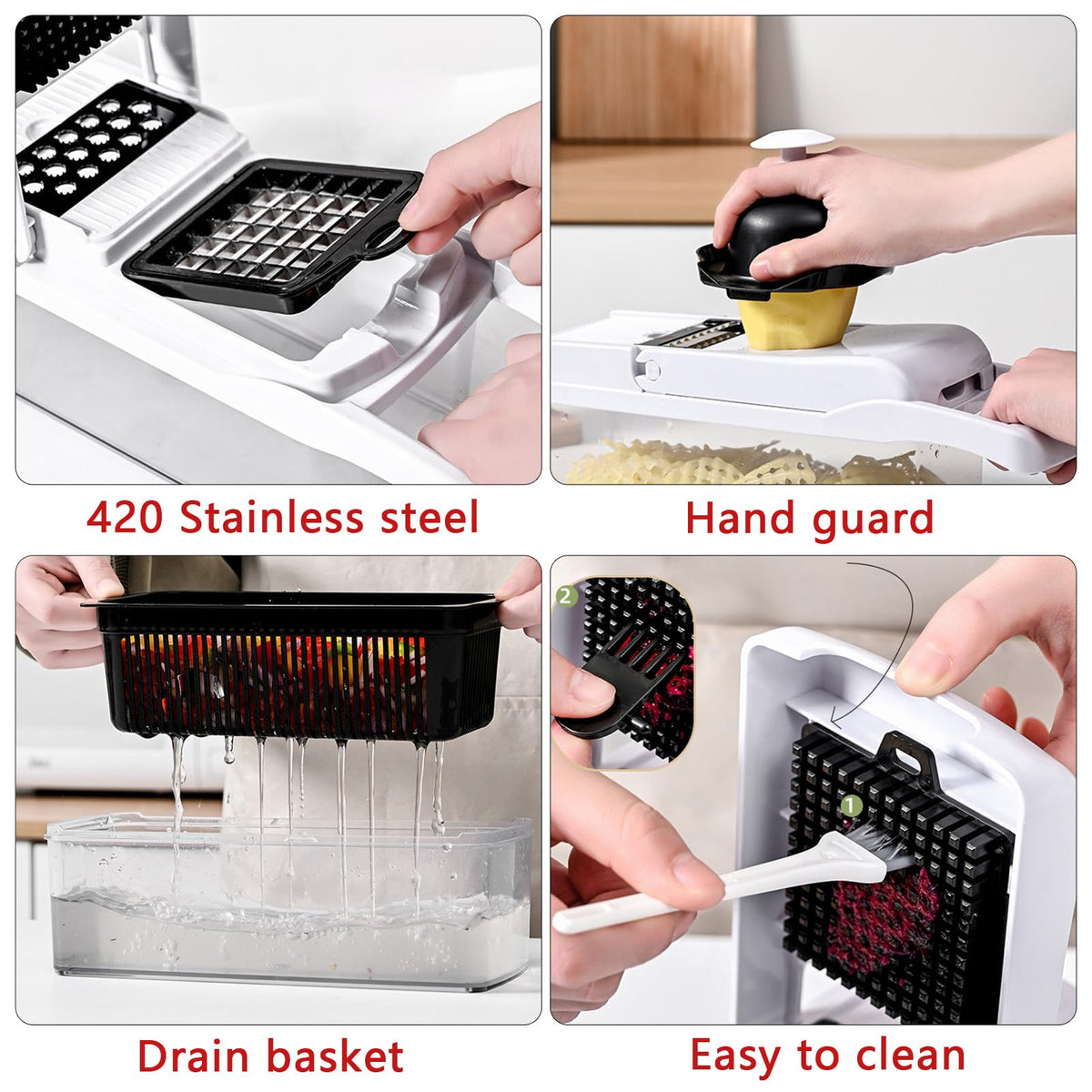 Mroace Multifunction Vegetable Chopper Slicer
