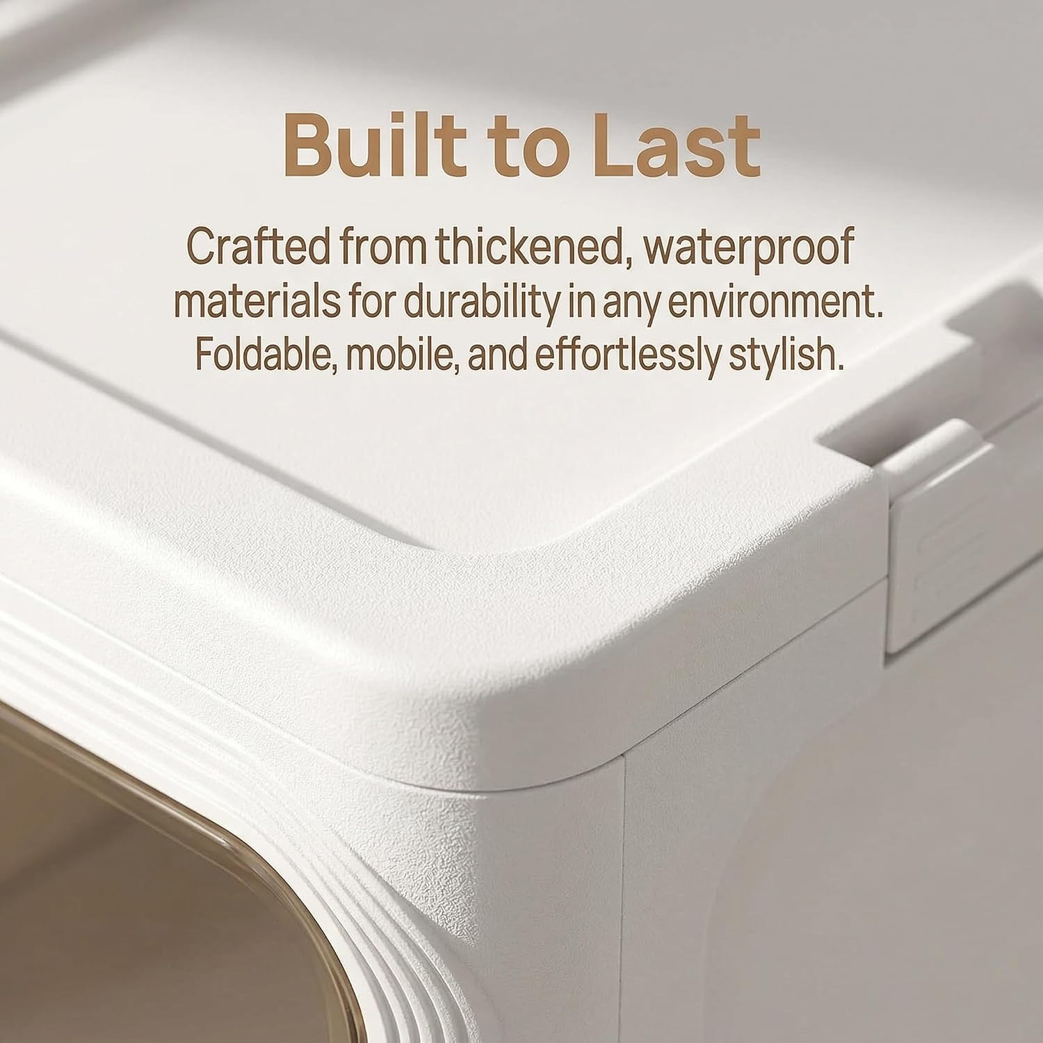 Mroace Multifunctional Foldable Dustproof Gap Storage Cabinet