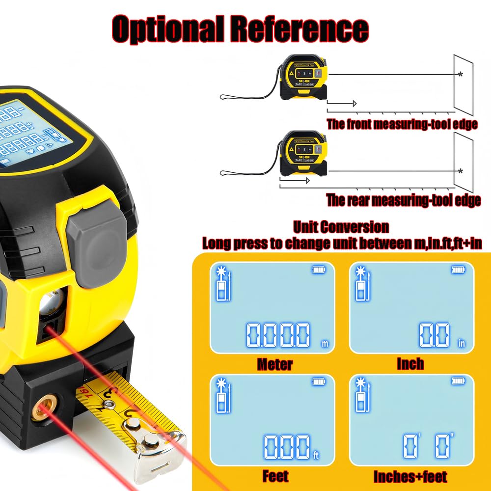 Mroace Multifunctional Laser Measuring Ruler