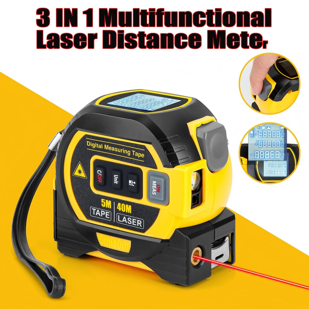 Mroace Multifunctional Laser Measuring Ruler