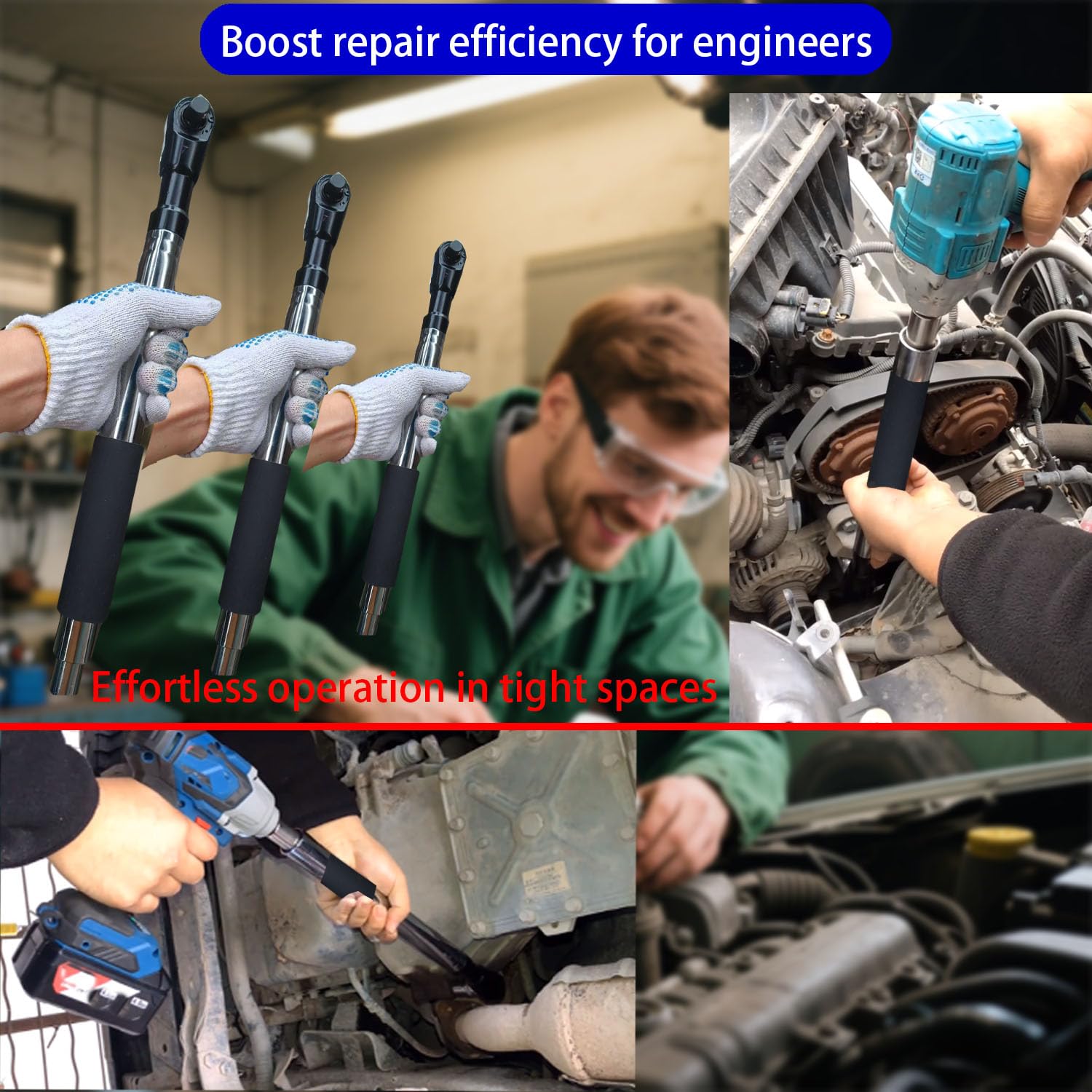 Mroace Offset Wrench Extender