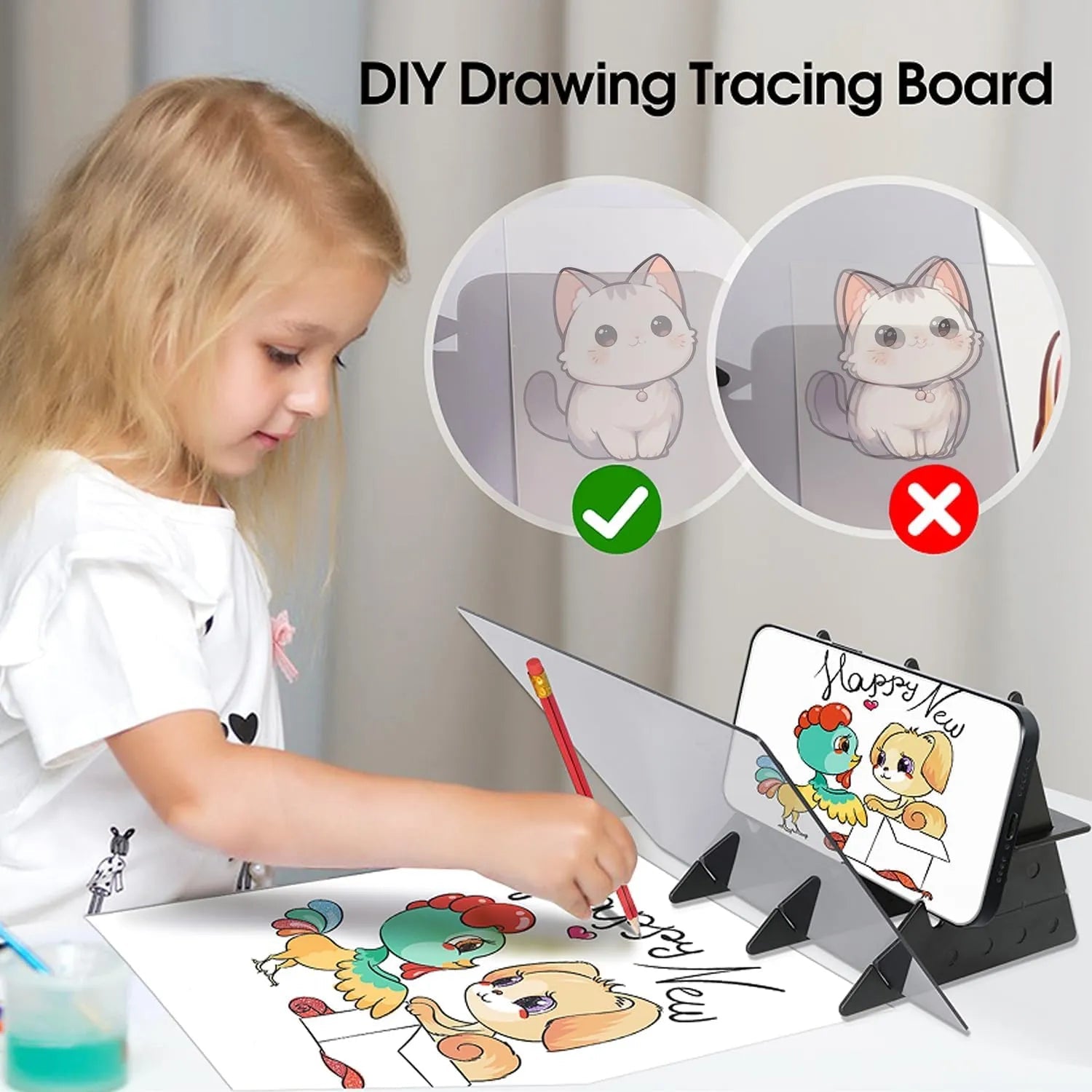 Mroace Optical Reflection Drawing Board