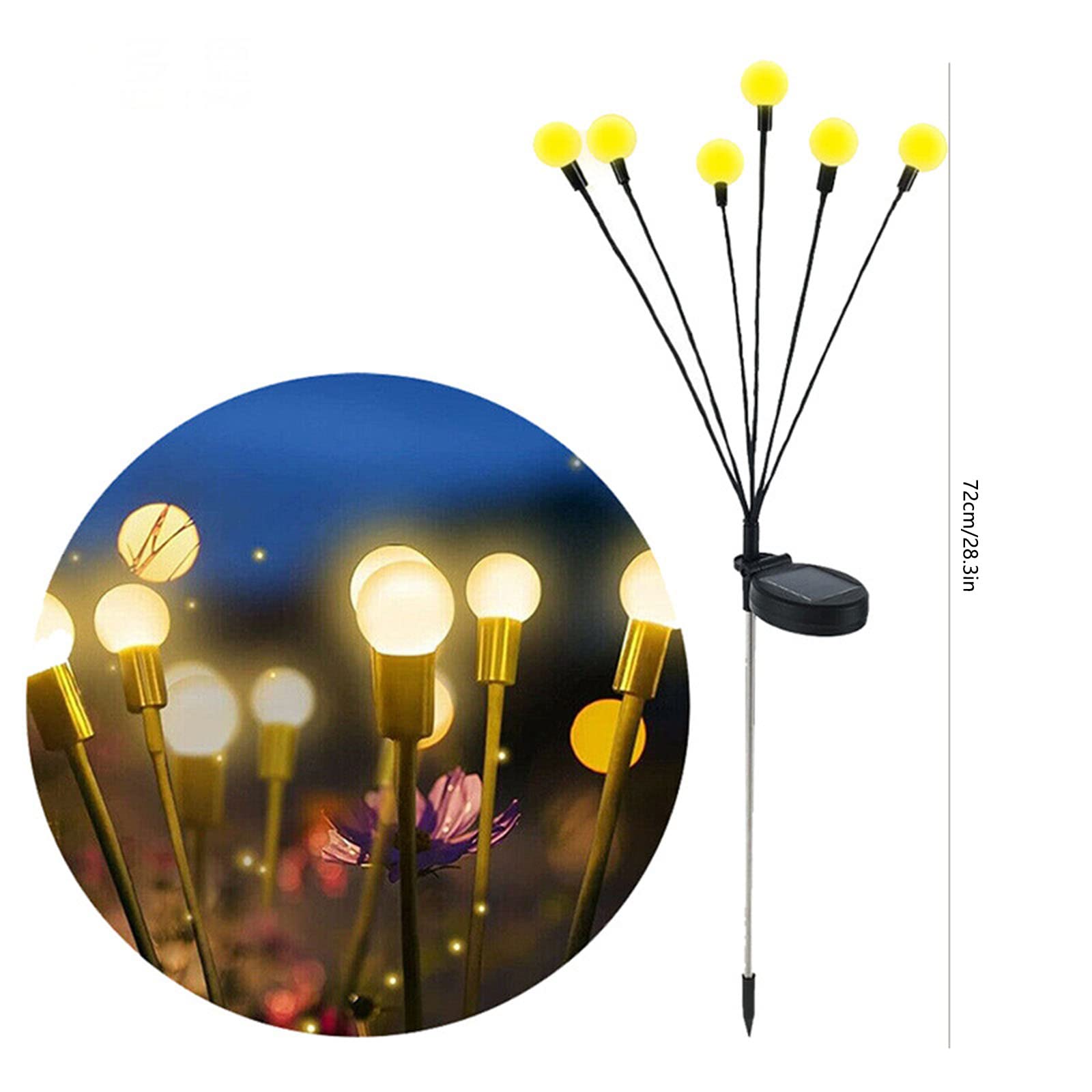 Mroace Outdoor Solar Lamp （4 Pcs）