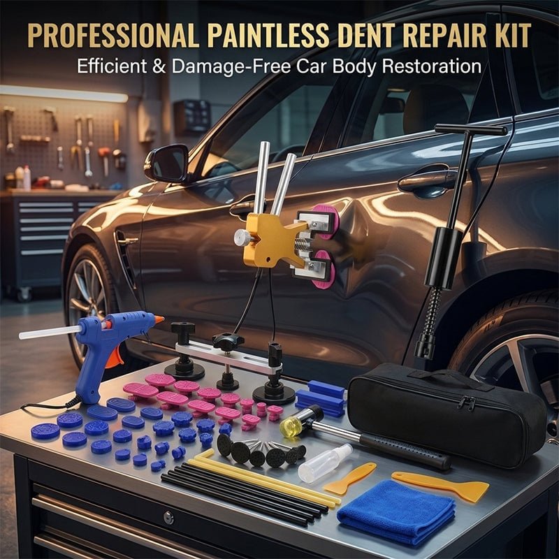 Mroace Paintless Dent Repair Tool Kit for Car Body Repair
