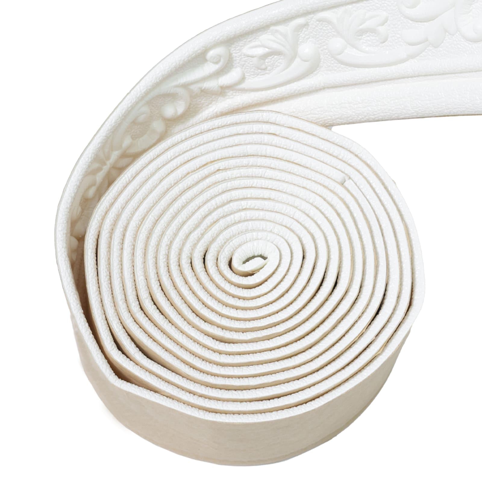 Mroace Peel and Stick Foam Molding Trim 90 x 3.1 Inch