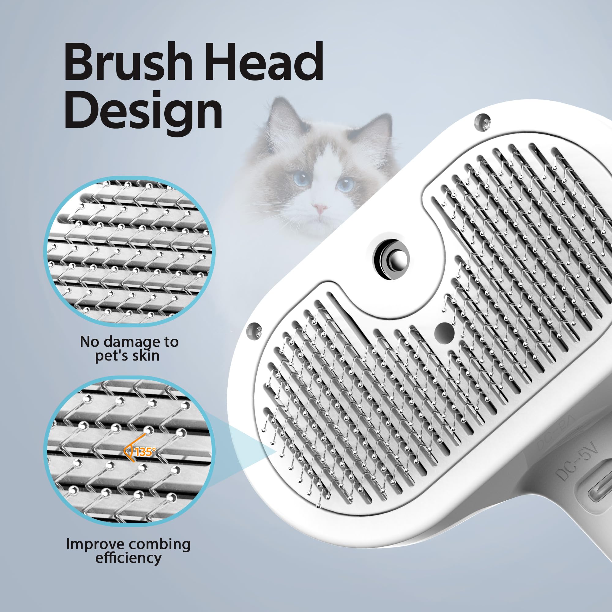 Mroace Pet Grooming Brush