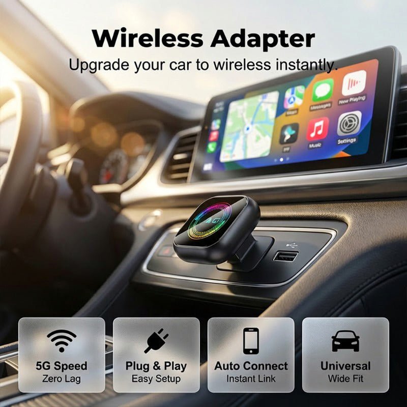 Mroace Plug and Play Wireless CarPlay Adapter