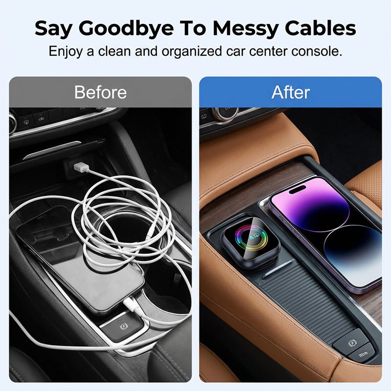 Mroace Plug and Play Wireless CarPlay Adapter