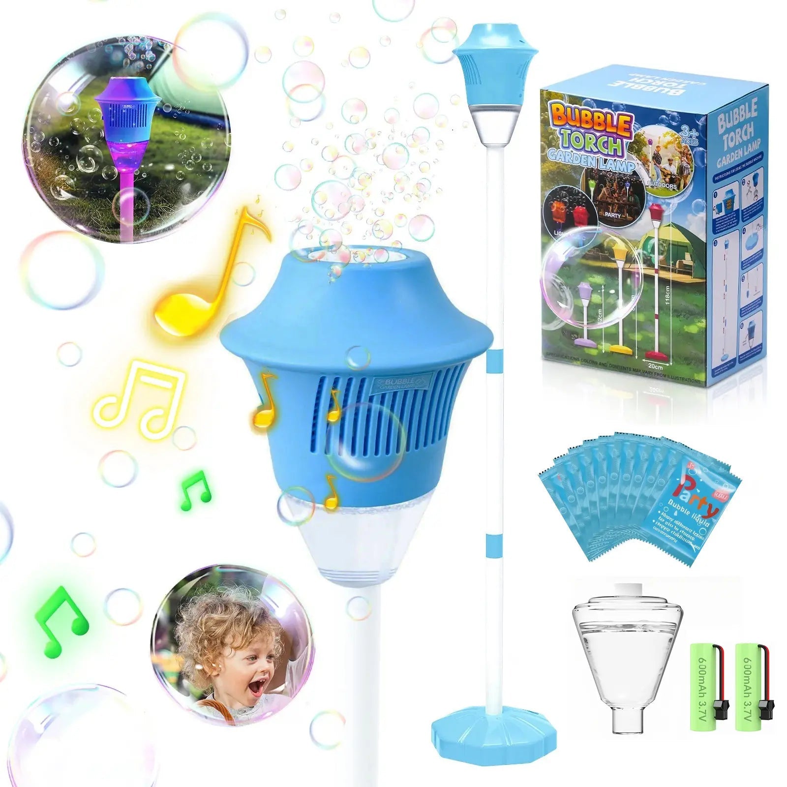 Mroace Portable Automatic Party Wedding Bubble Machine