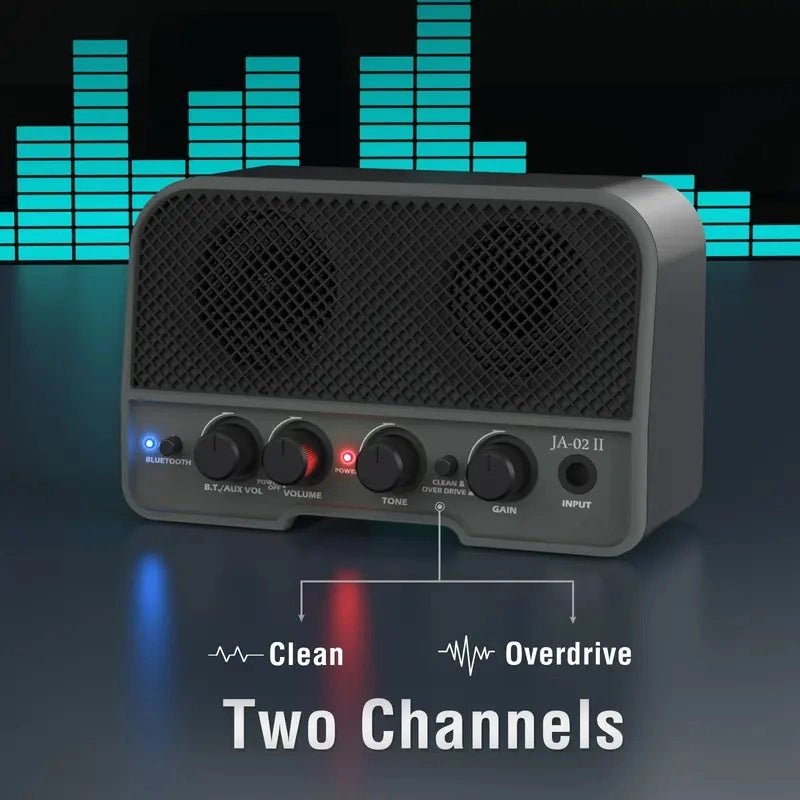 Mroace Portable Bluetooth Mini Guitar Amplifier