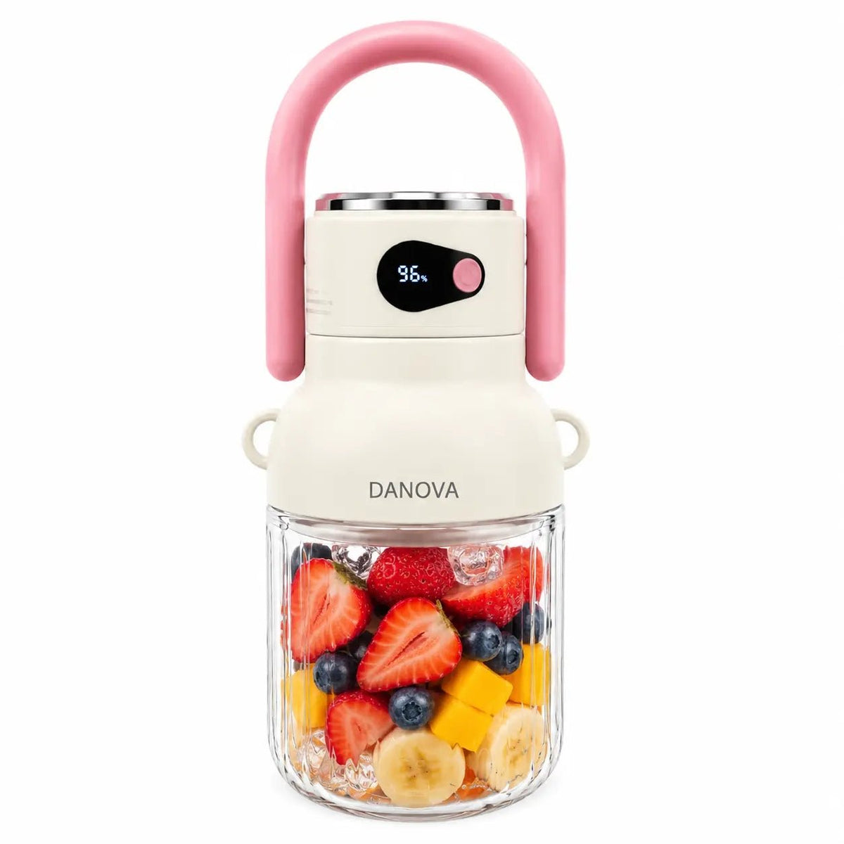 Mroace Portable Cordless Ice Crushing Blender with 33oz BPA-Free Cup