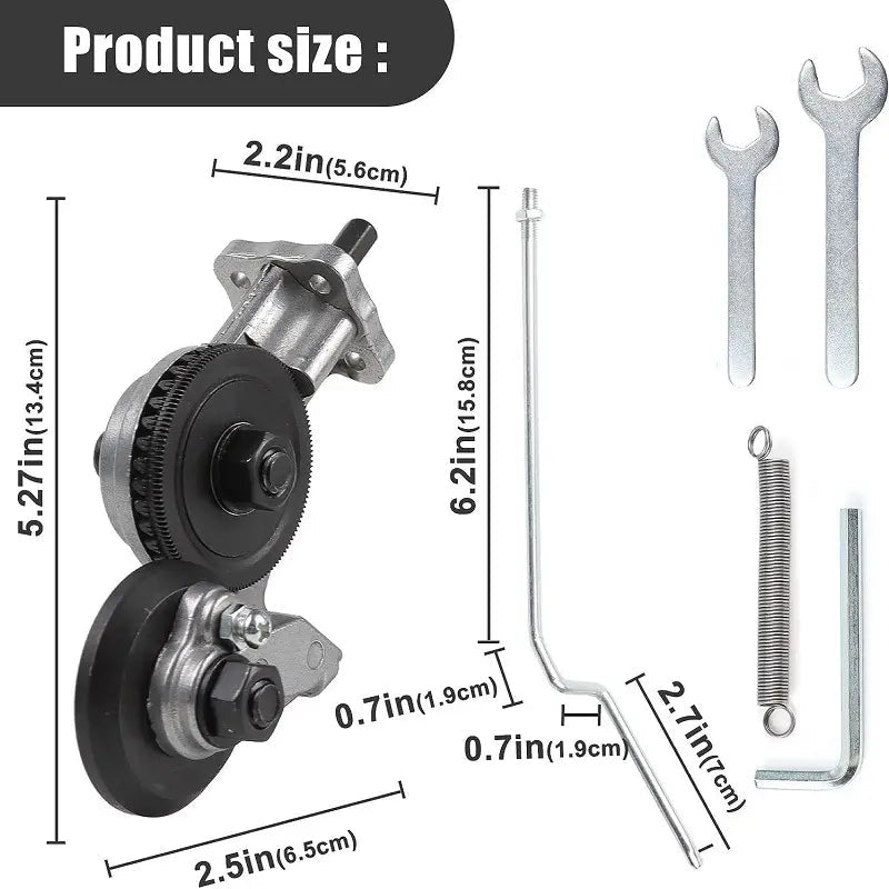 Mroace Portable Electric Drill Metal Cutter Attachment