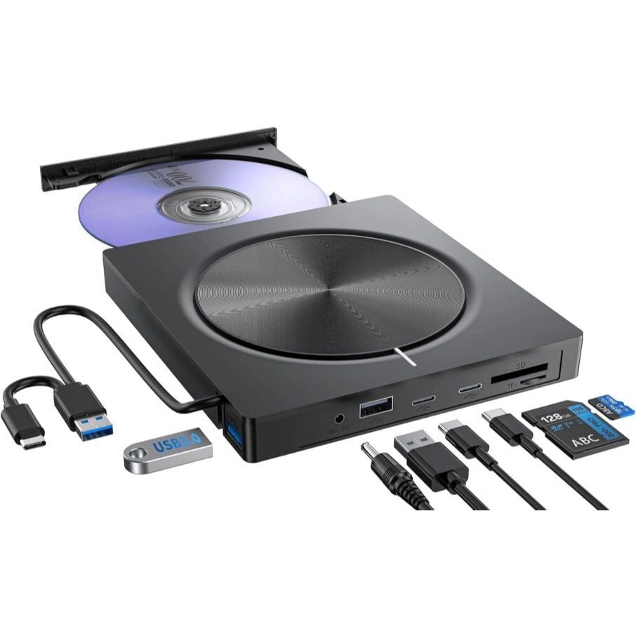 Mroace Portable External CD/DVD Drive