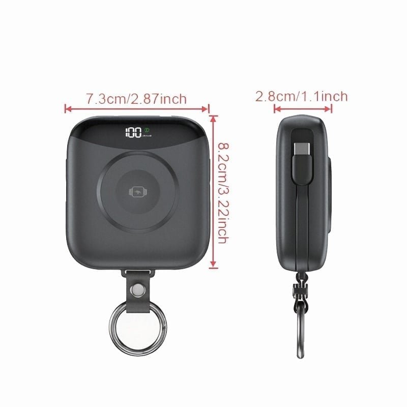 Mroace Portable Fast Charging Power Bank for Smart Watches