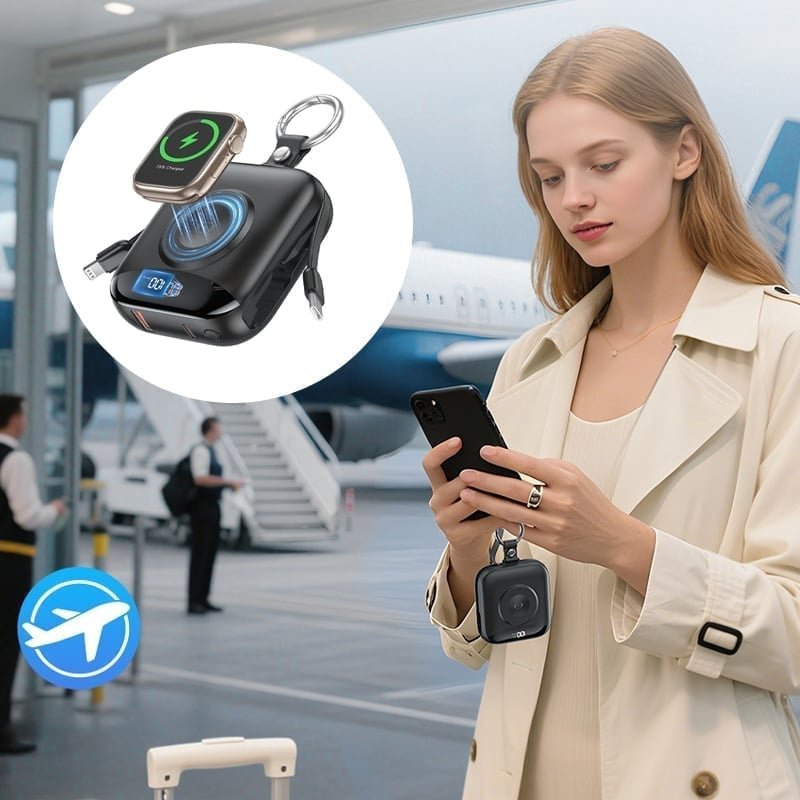 Mroace Portable Fast Charging Power Bank for Smart Watches