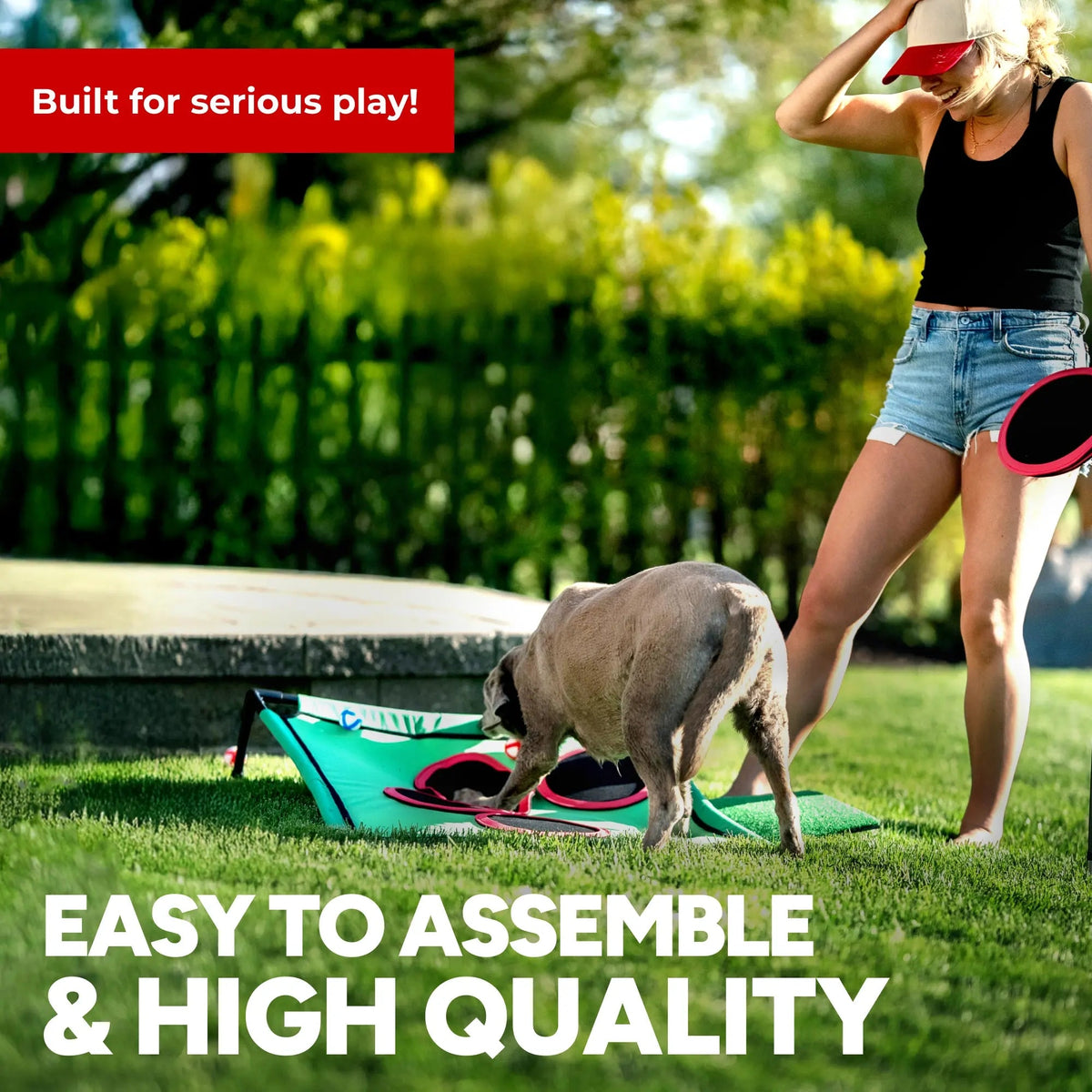 Mroace Portable Golf Pong Game Set