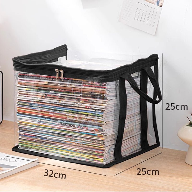 Mroace Portable Large Heavy-Duty Thick Plastic Clear Storage Box