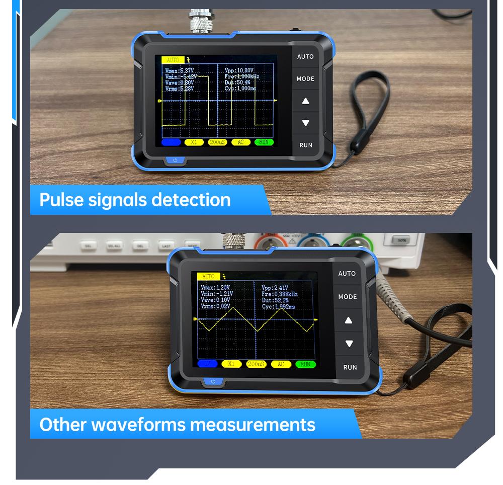 Mroace Portable Multifunctional Digital Oscilloscope