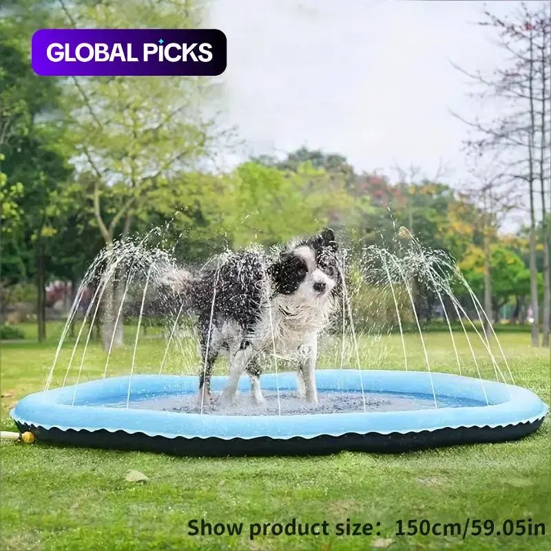 Mroace Portable Non Slip Pet Sprinkler Pad