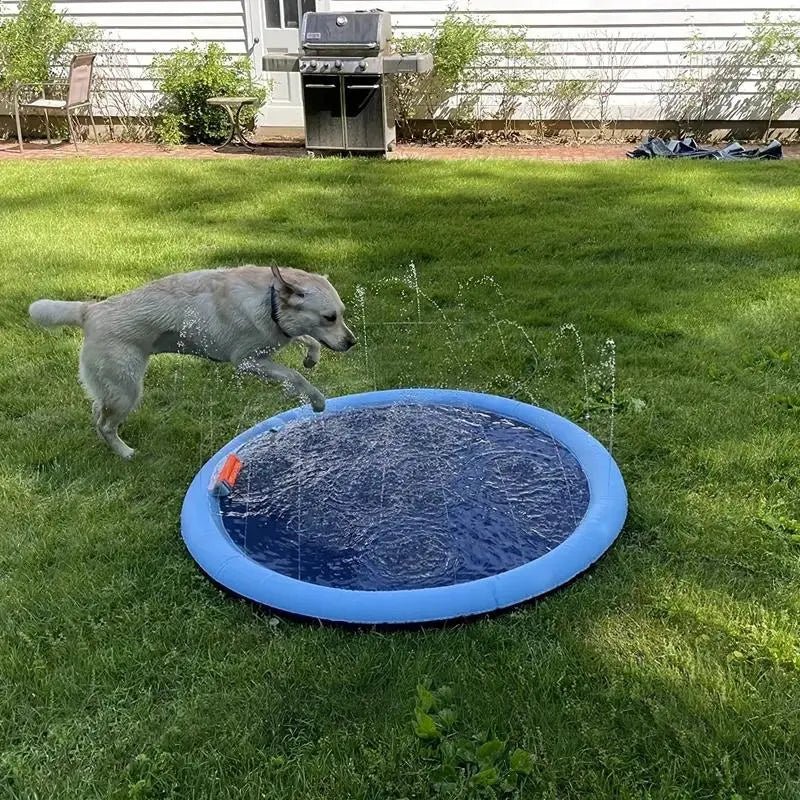 Mroace Portable Non Slip Pet Sprinkler Pad
