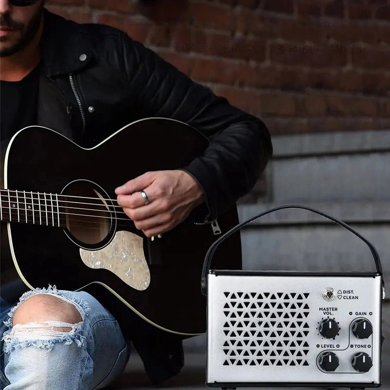Mroace Portable Rechargeable Guitar Amplifier Combo