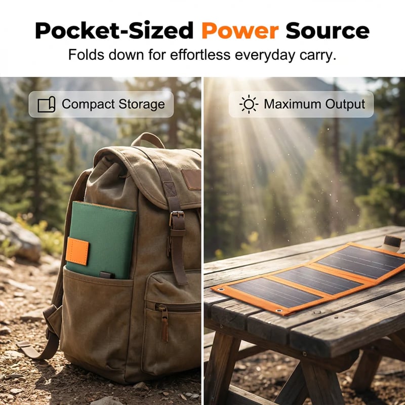Mroace Portable Solar Panel