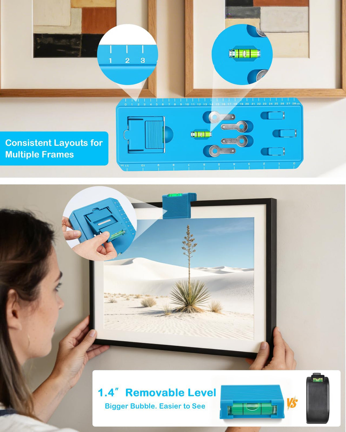 Mroace Precise Picture Hanging Tool Kit