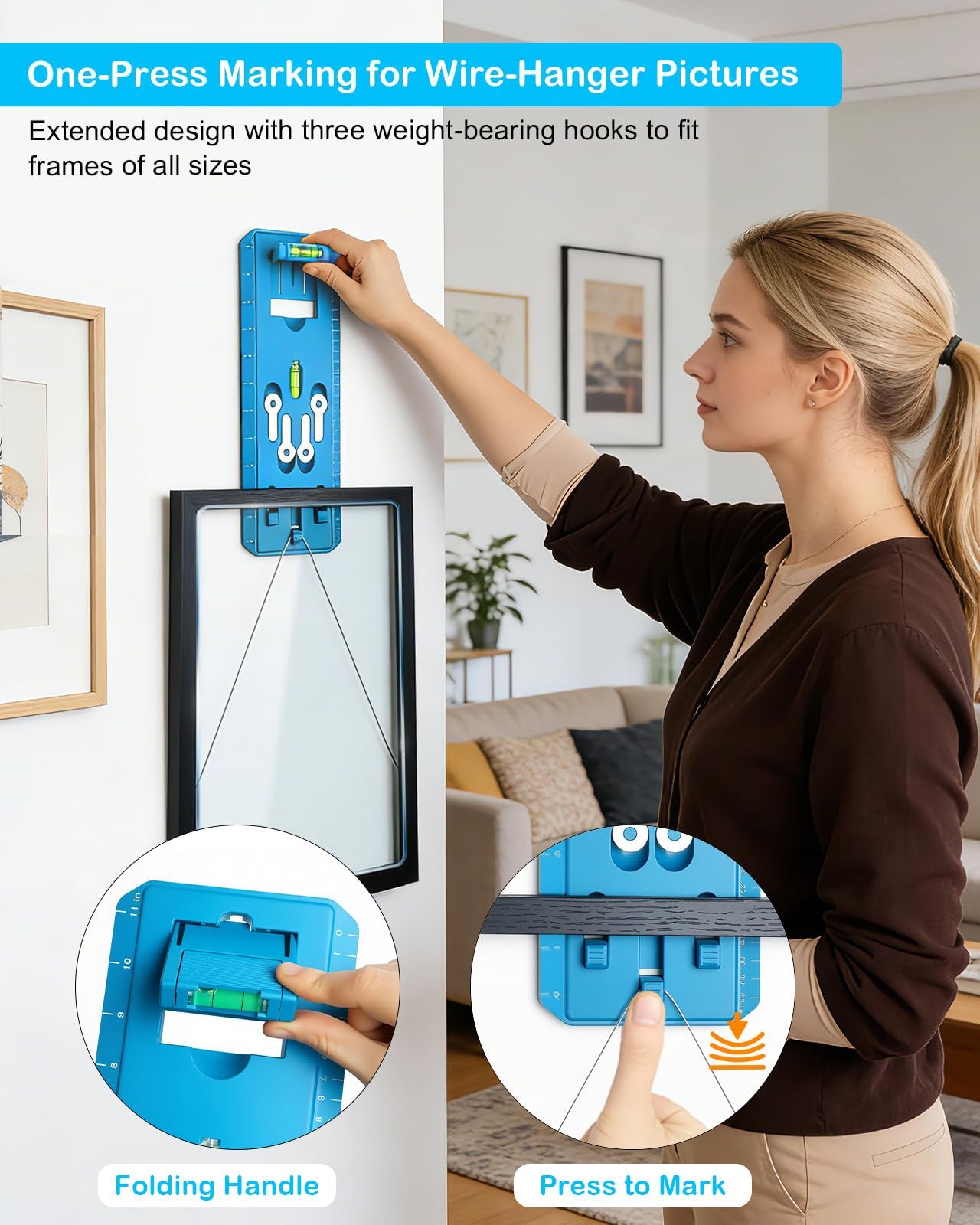 Mroace Precise Picture Hanging Tool Kit