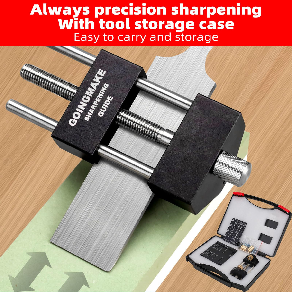 Mroace Precision Chisel Honing Guide System
