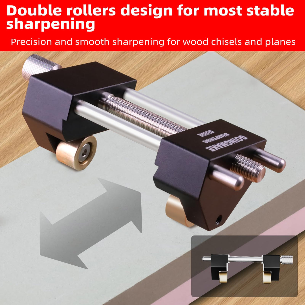 Mroace Precision Chisel Honing Guide System