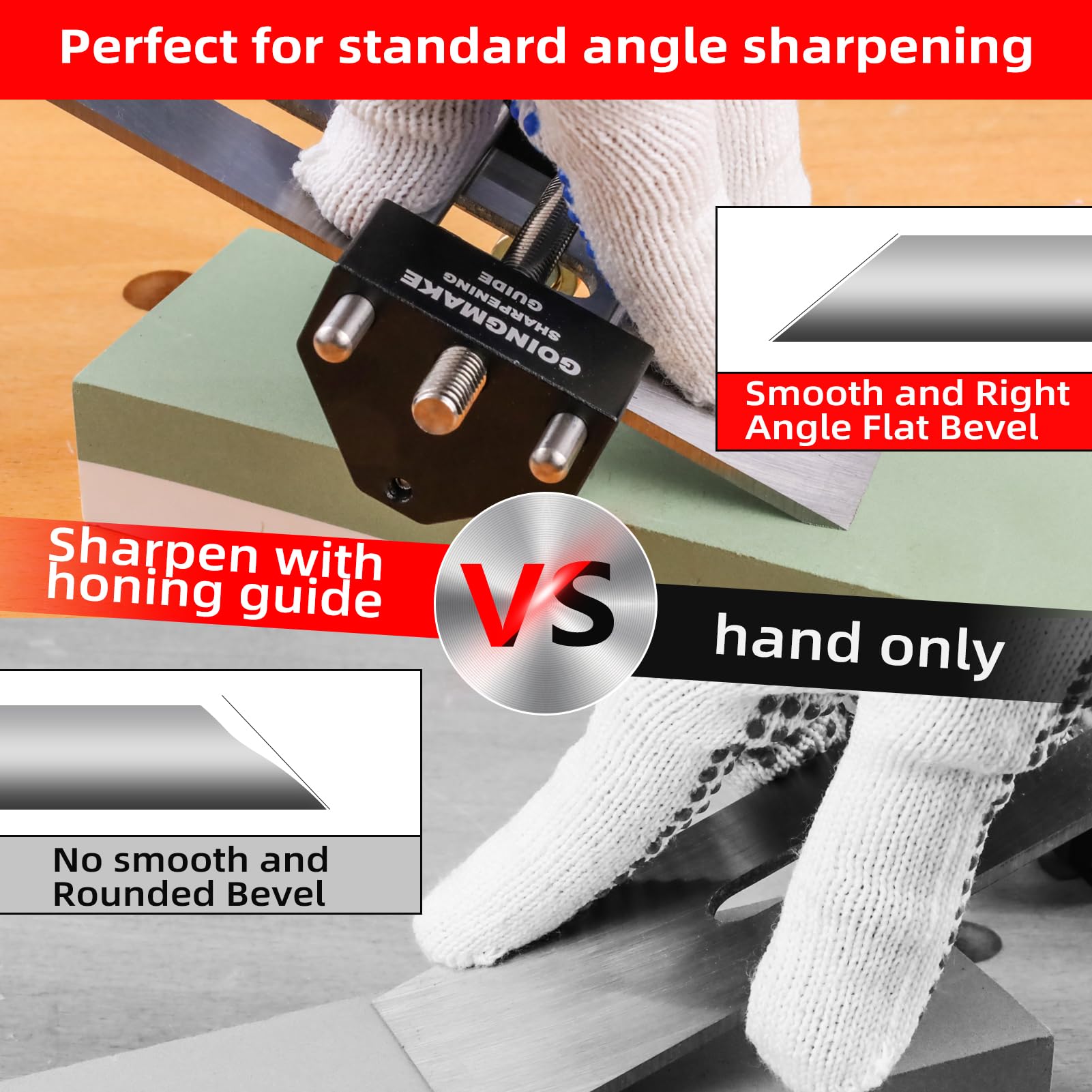 Mroace Precision Chisel Honing Guide System