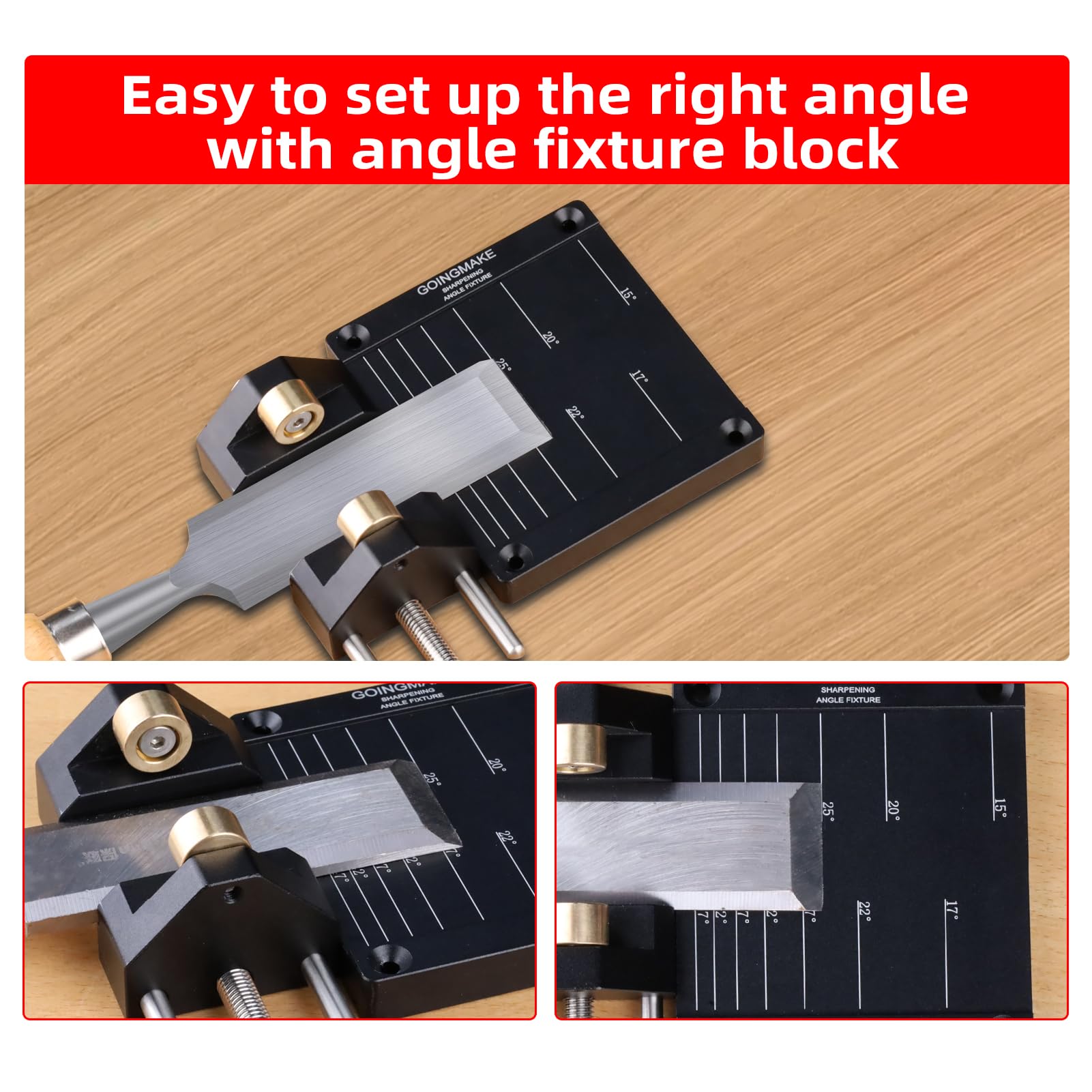 Mroace Precision Chisel Honing Guide System