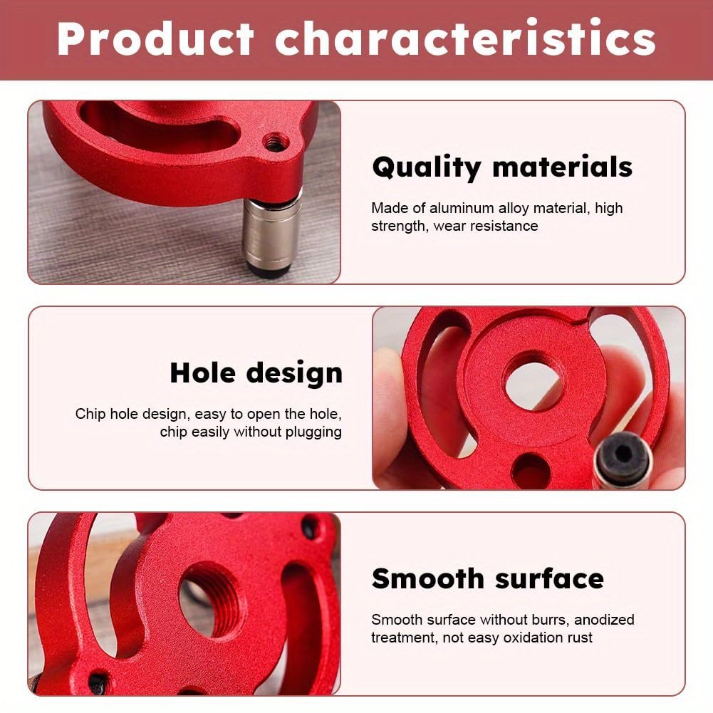Mroace Precision Self Centering Doweling Jig