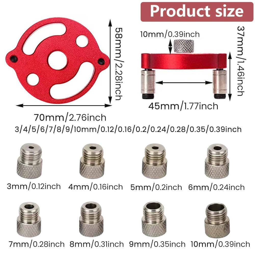 Mroace Precision Self Centering Doweling Jig