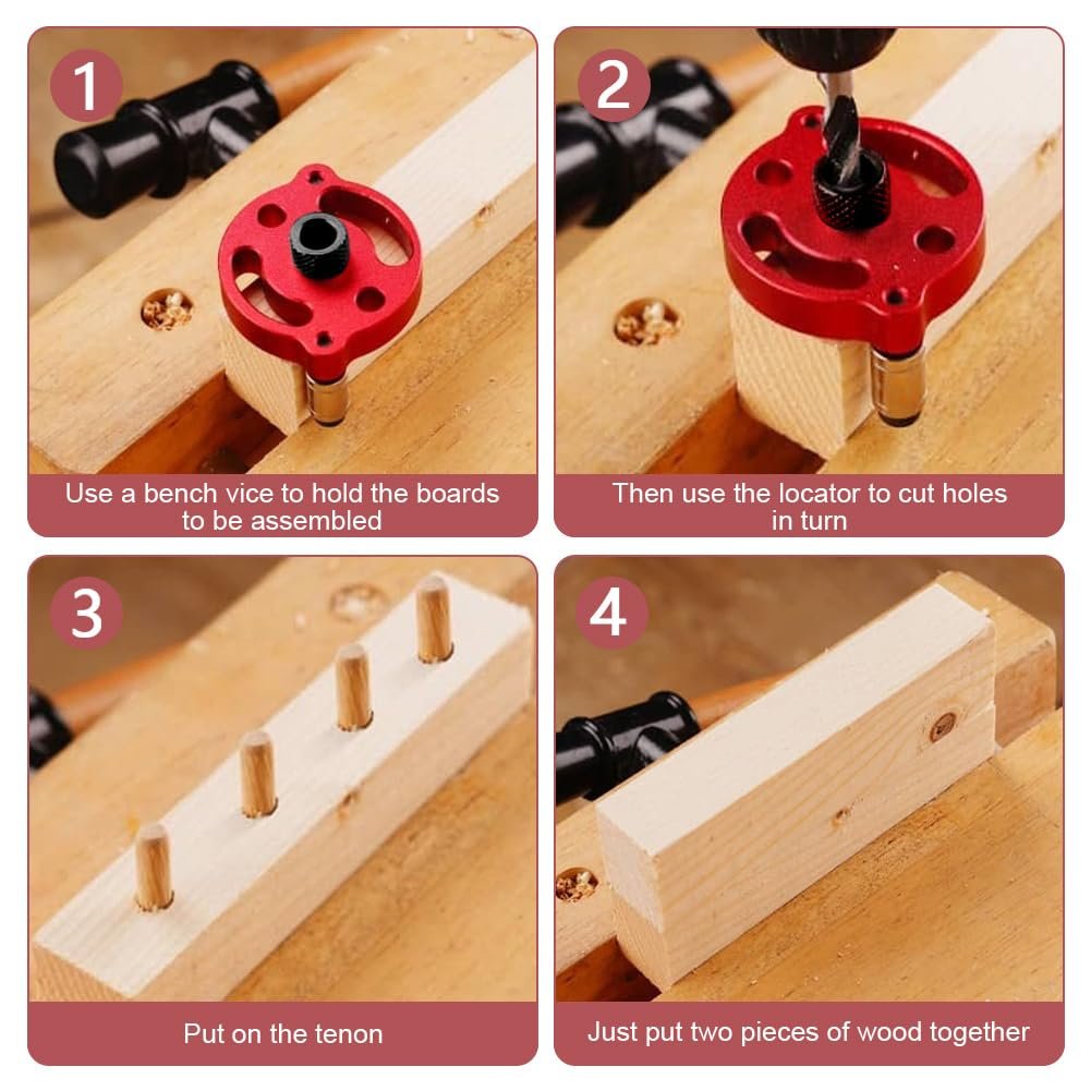 Mroace Precision Self Centering Doweling Jig