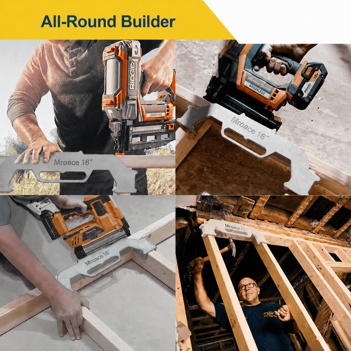 Mroace Precision Stud Layout Measuring Tool