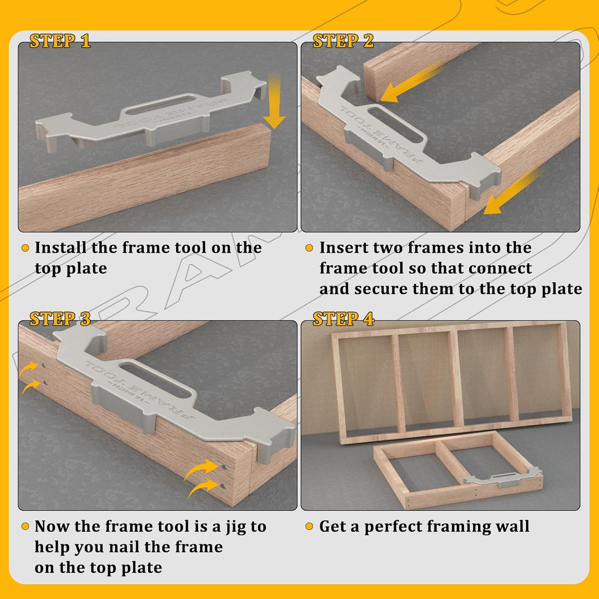 Mroace Precision Stud Layout Measuring Tool