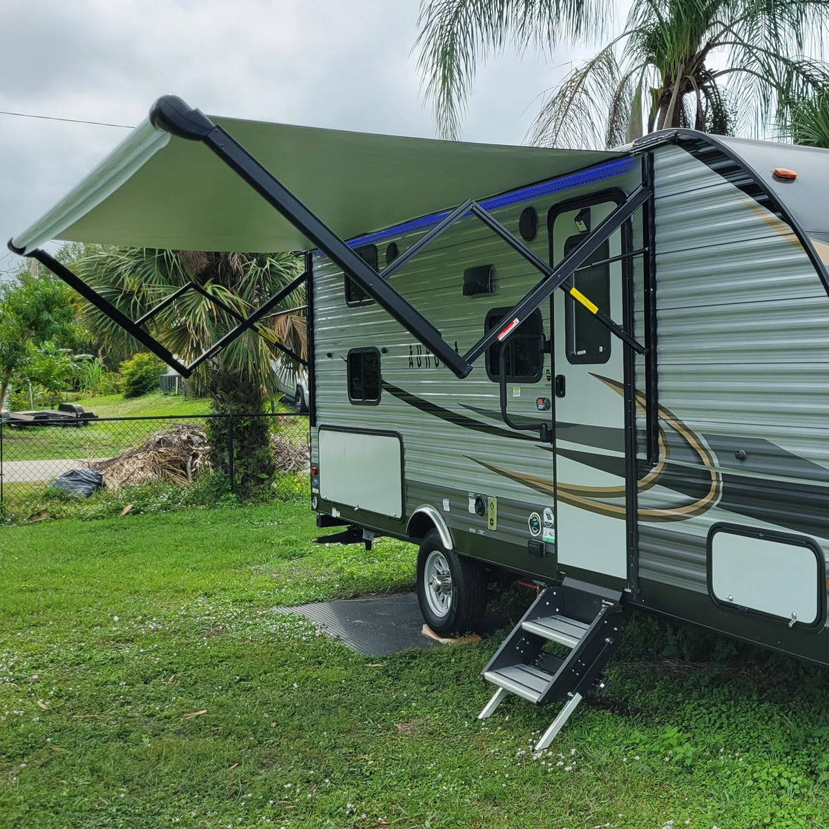 Mroace Privacy Blackout RV Door Window Shade